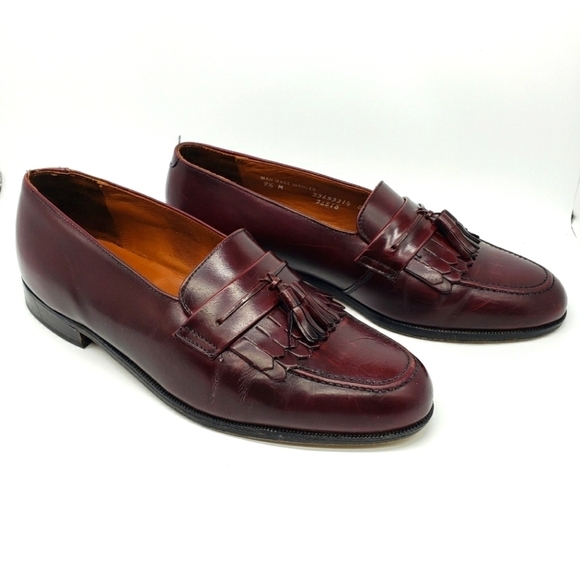 Bostonian Classics Tassel Wingtip 9.5 Medium - Picture 2 of 11